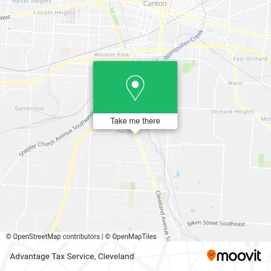 Advantage Tax Service map