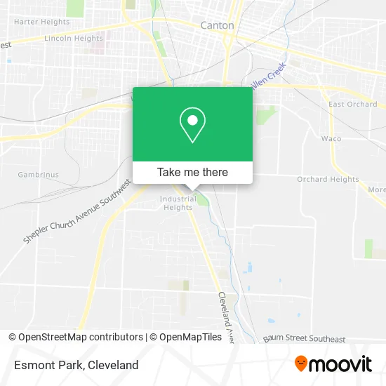 Esmont Park map