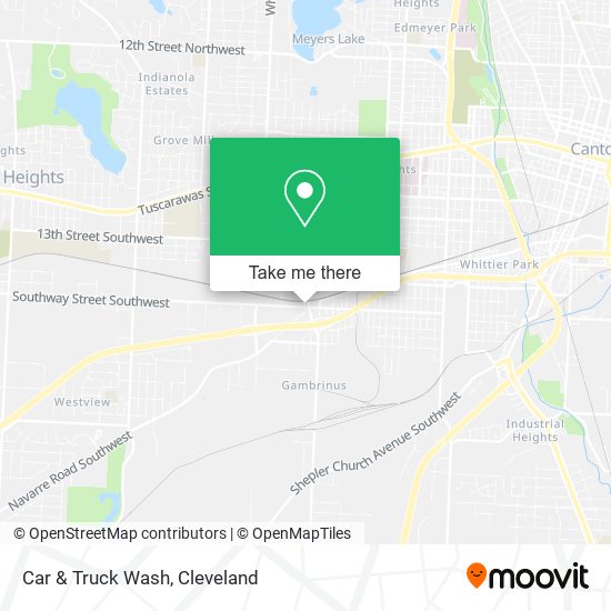 Car & Truck Wash map