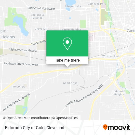 Eldorado City of Gold map