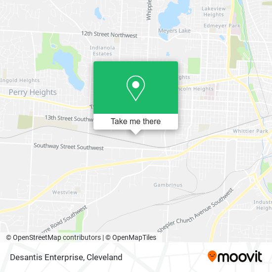 Desantis Enterprise map