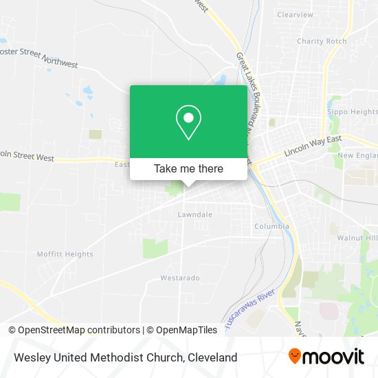 Wesley United Methodist Church map