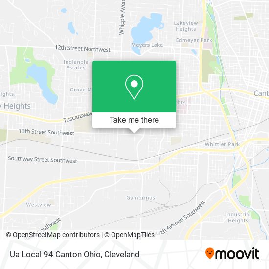 Ua Local 94 Canton Ohio map