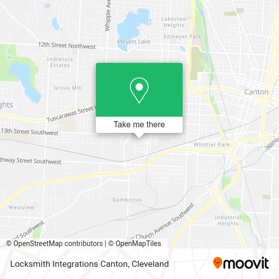Locksmith Integrations Canton map