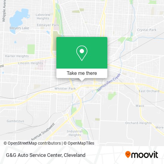 Mapa de G&G Auto Service Center