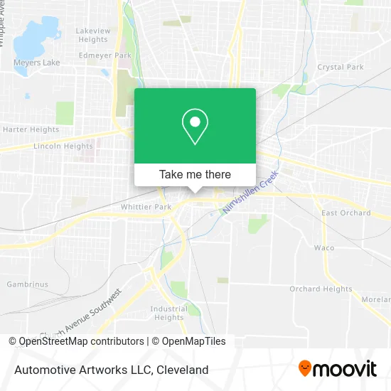 Automotive Artworks LLC map