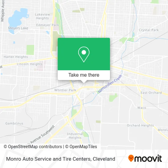 Monro Auto Service and Tire Centers map