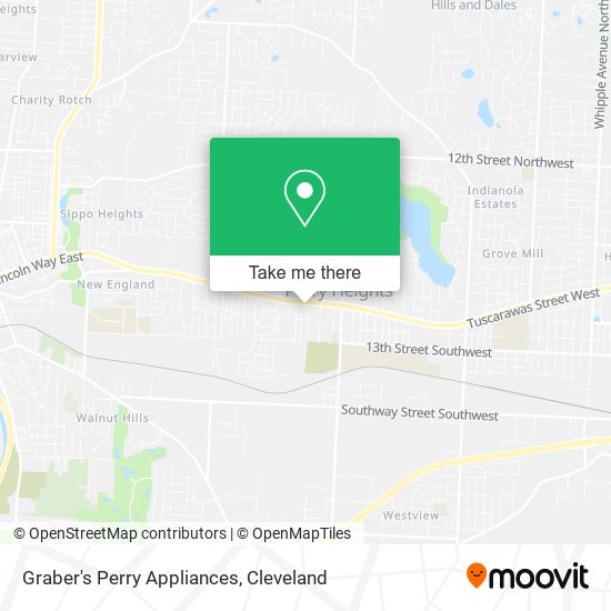 Graber's Perry Appliances map