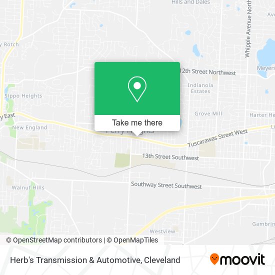 Mapa de Herb's Transmission & Automotive