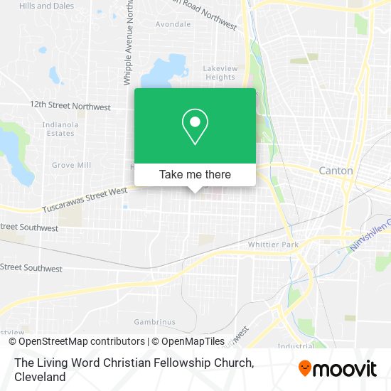 The Living Word Christian Fellowship Church map