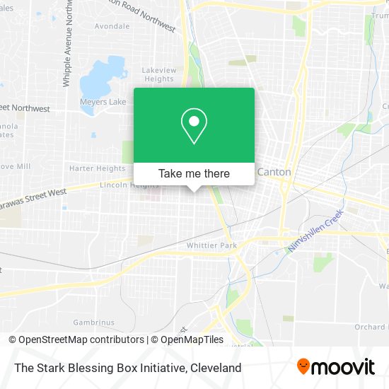 The Stark Blessing Box Initiative map