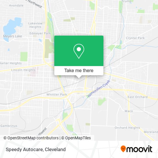 Speedy Autocare map