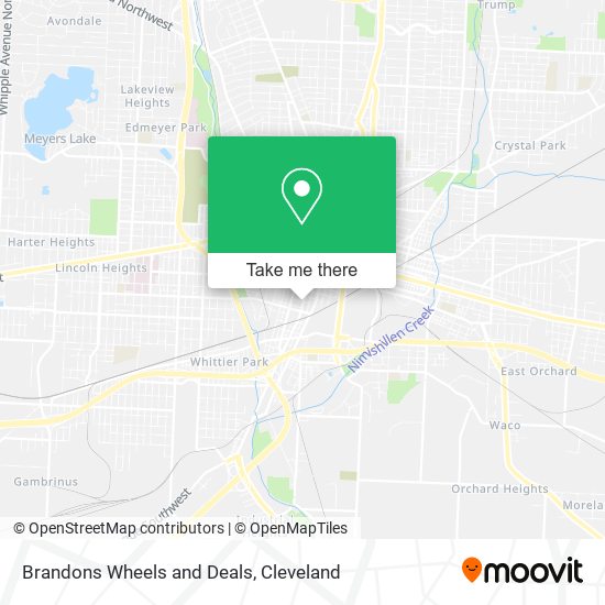 Brandons Wheels and Deals map