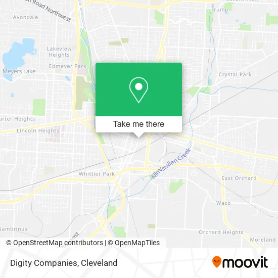 Digity Companies map