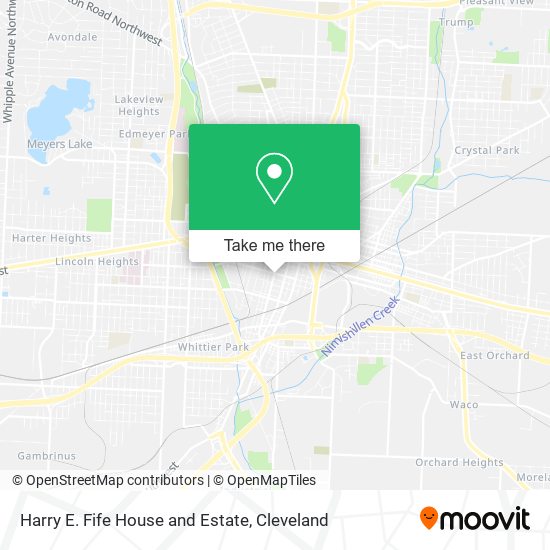 Mapa de Harry E. Fife House and Estate