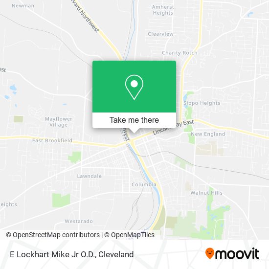 E Lockhart Mike Jr O.D. map