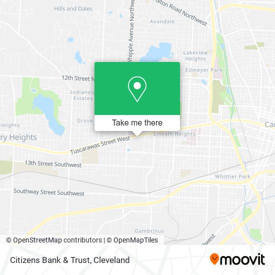 Mapa de Citizens Bank & Trust