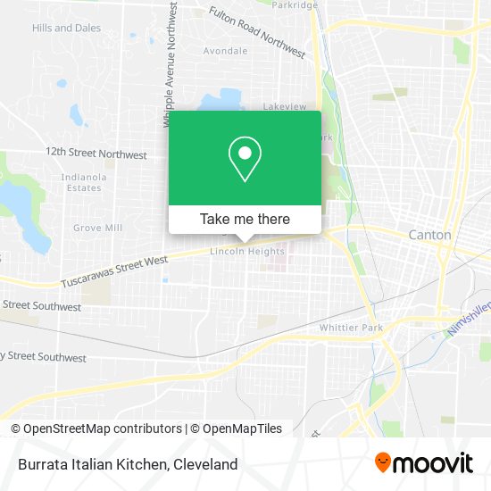 Burrata Italian Kitchen map