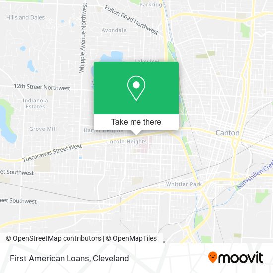 First American Loans map