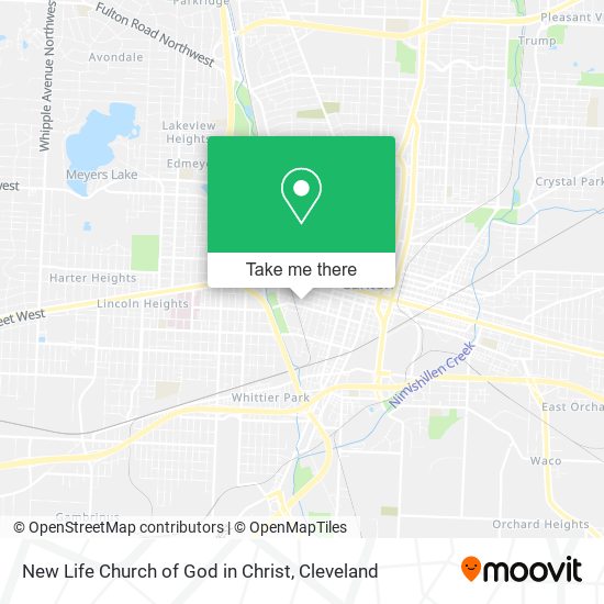 New Life Church of God in Christ map