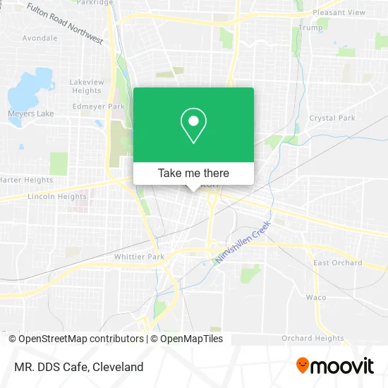 MR. DDS Cafe map