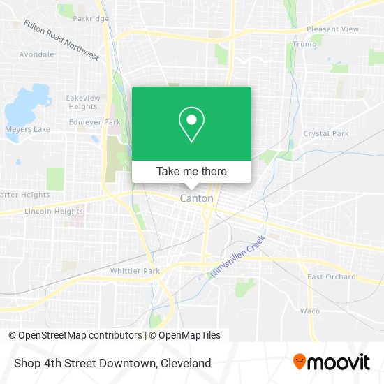 Mapa de Shop 4th Street Downtown