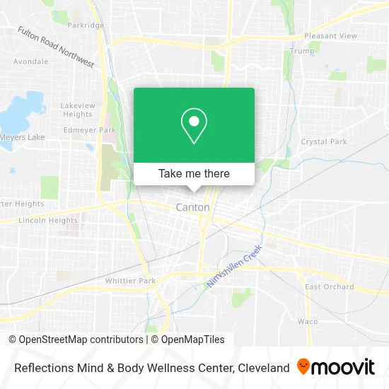 Reflections Mind & Body Wellness Center map