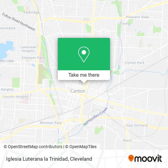 Mapa de Iglesia Luterana la Trinidad