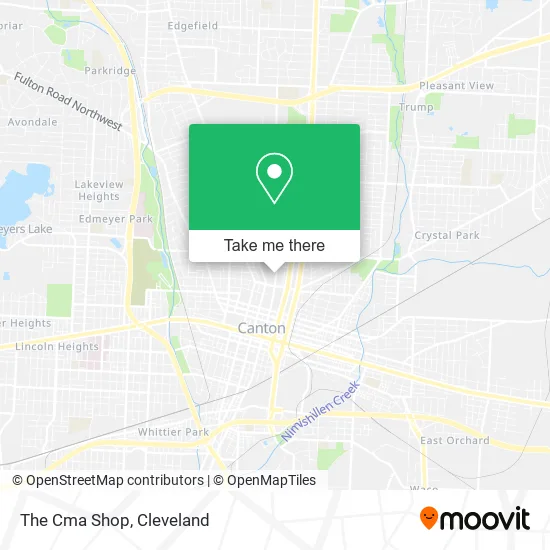 The Cma Shop map