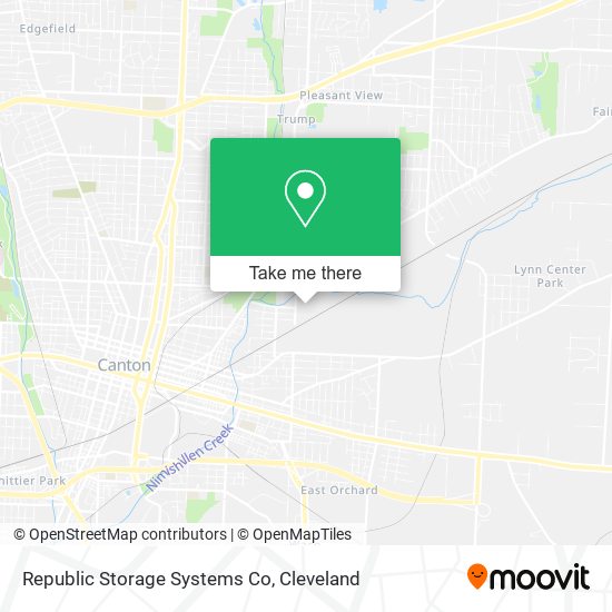 Mapa de Republic Storage Systems Co