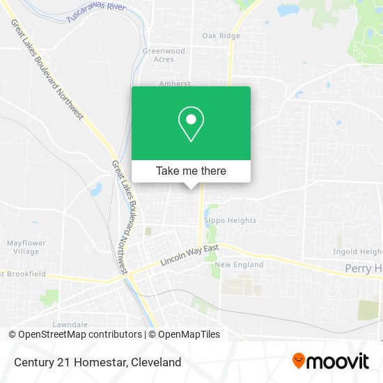 Century 21 Homestar map