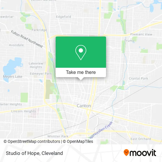Studio of Hope map