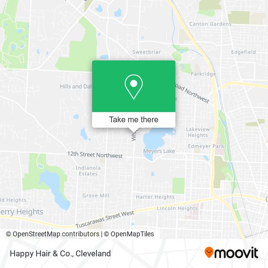 Mapa de Happy Hair & Co.