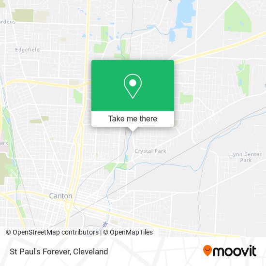 St Paul's Forever map
