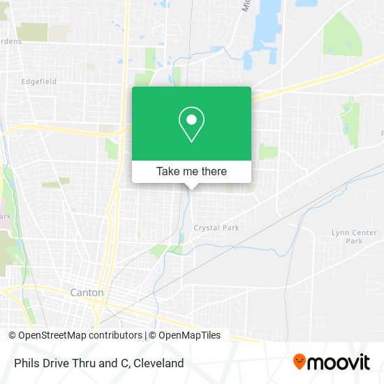 Mapa de Phils Drive Thru and C