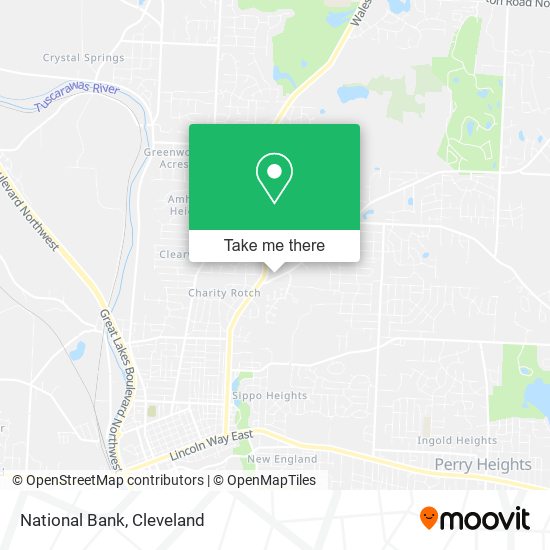 Mapa de National Bank