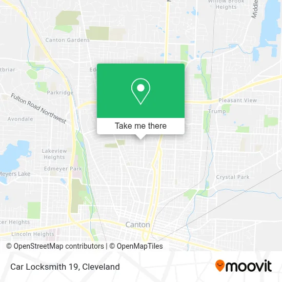 Car Locksmith 19 map