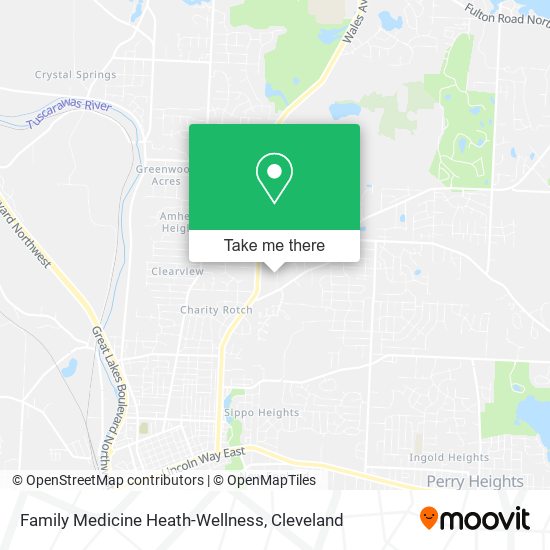 Family Medicine Heath-Wellness map