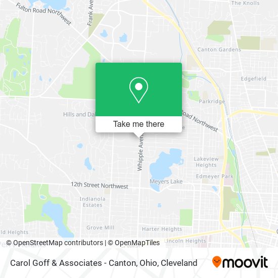 Carol Goff & Associates - Canton, Ohio map