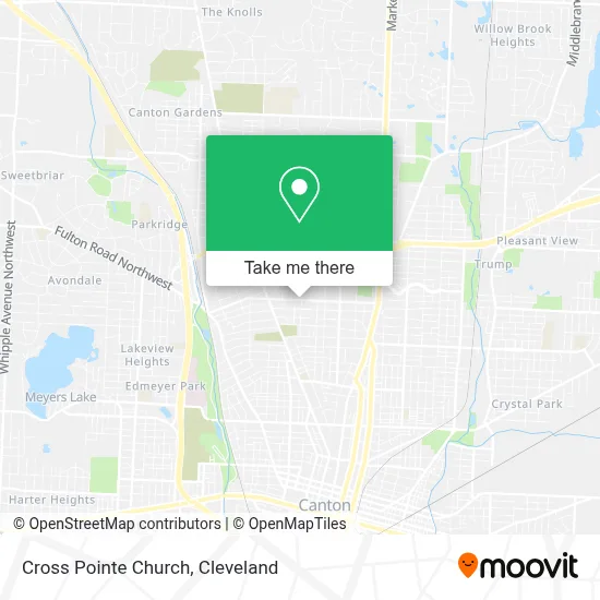 Cross Pointe Church map
