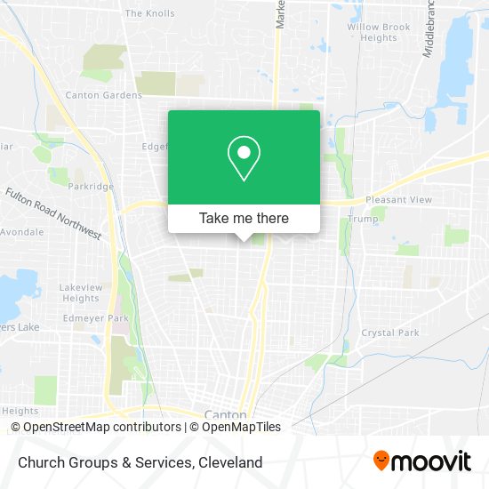 Mapa de Church Groups & Services
