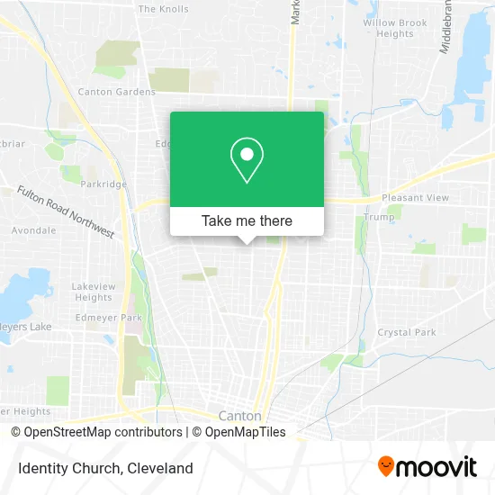 Identity Church map