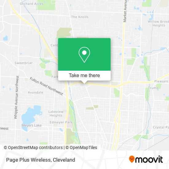 Page Plus Wireless map
