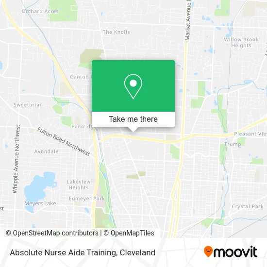 Absolute Nurse Aide Training map