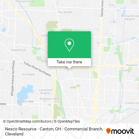 Nesco Resource - Canton, OH - Commercial Branch map