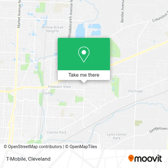 T-Mobile map