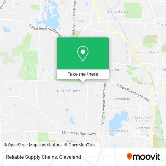 Reliable Supply Chains map