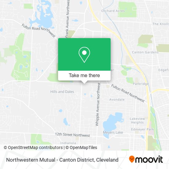 Northwestern Mutual - Canton District map