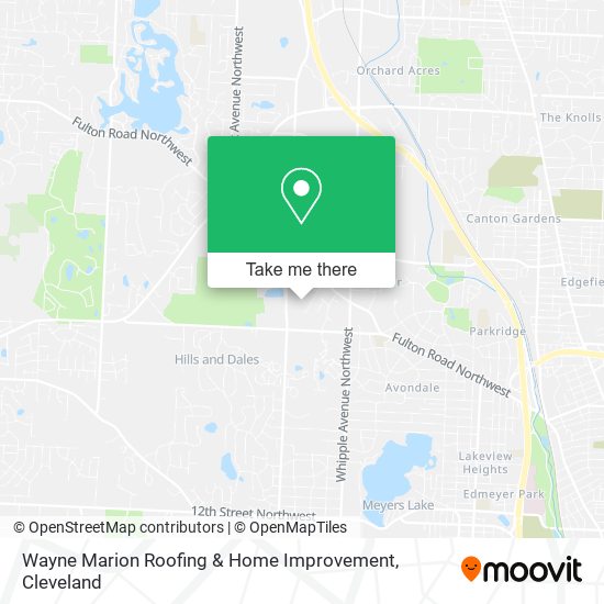Wayne Marion Roofing & Home Improvement map