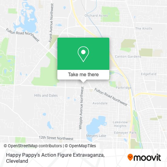 Mapa de Happy Pappy's Action Figure Extravaganza